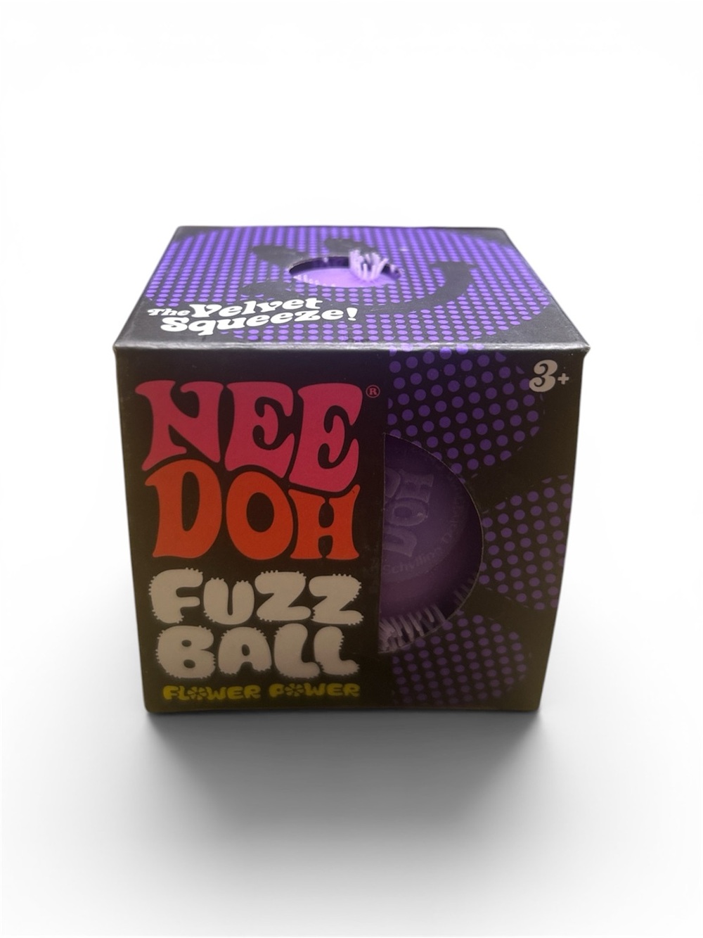 Purple Fuzz Ball - Kids Stress Relief Toy
